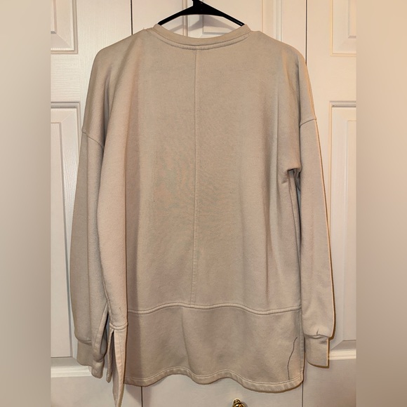 Tan Long Sleeve Crew Neck - Picture 4 of 4